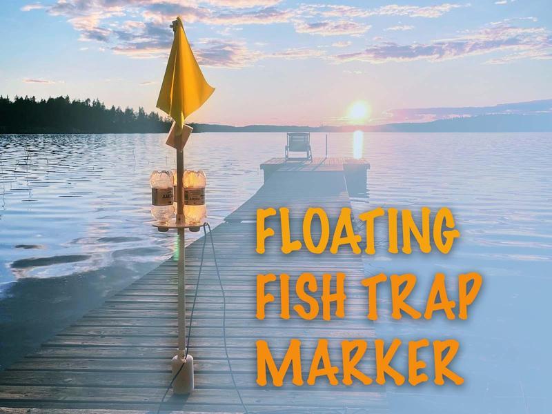 Floating Marker for Fishing Gear and Traps