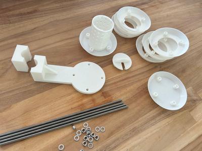 Radiation Shield for esp32 weather station