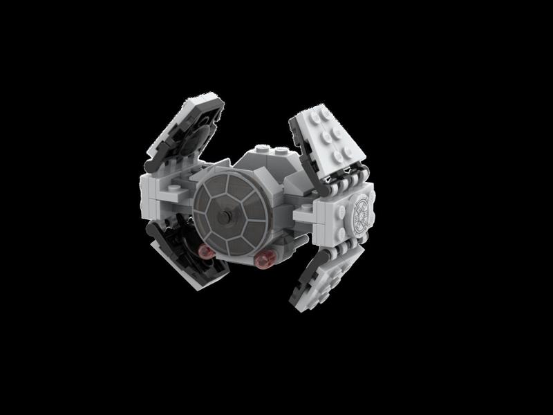 Star Wars TIE Advanced Prototype Microfighter 75128 (no minifigure)