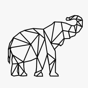 Elefante geometrico