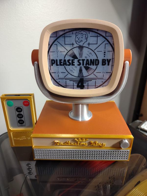 Fallout Radiation King TV Raspberry Pi 4/5 Case.