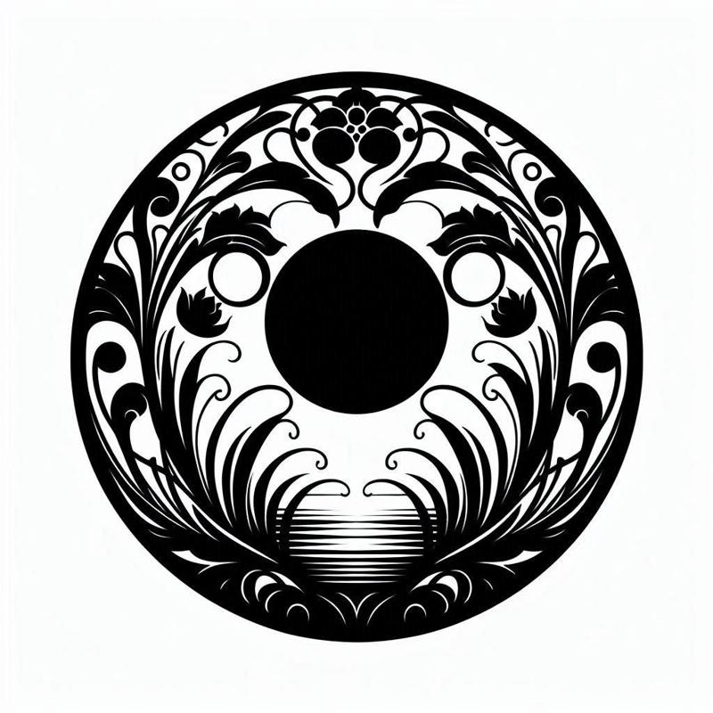 Flower ornament (two colours)