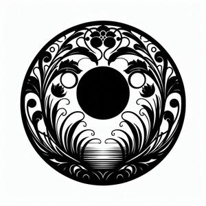 Flower ornament (two colours)