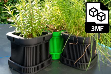 Connecting planter 12cm