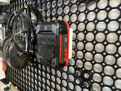 Multiboard - Craftsman V20 Battery Holder