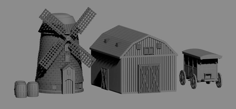 Farm miniatures