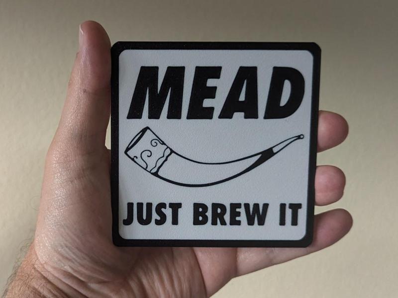 Mead - Just Brew It Coaster