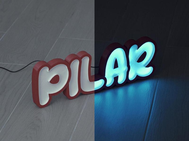 LED Marquee Pilar