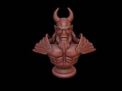 Warlock Bust
