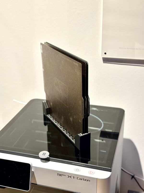 Build Plate Rack for BambuLab X1C (256mm)