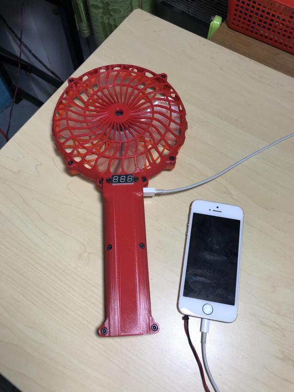 Handheld Fan + chargers