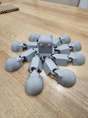 flexible print in place spider