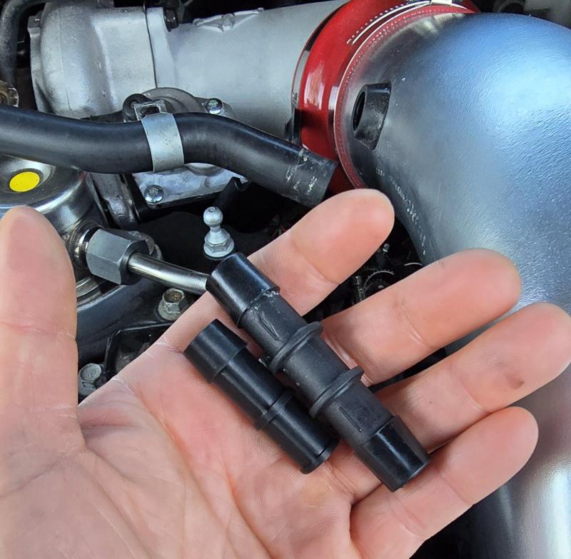 1/2 inch Barb Tube Fitting (flush mount) for Rubber Grommets