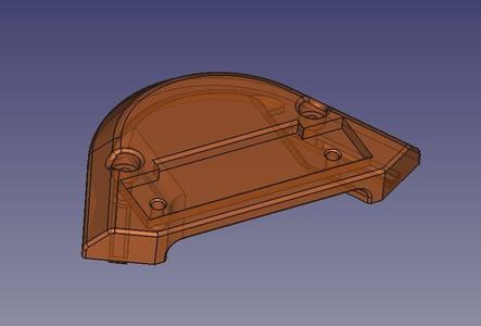 Anycubic Kossel Linear Plus Top ends and extruder top support