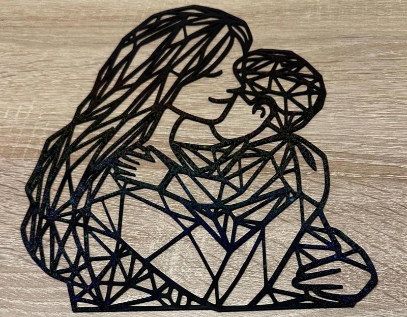 Mother Child - Mutter Kind LineArt