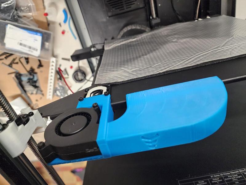 Creality K1 Max D3D Bed Fans