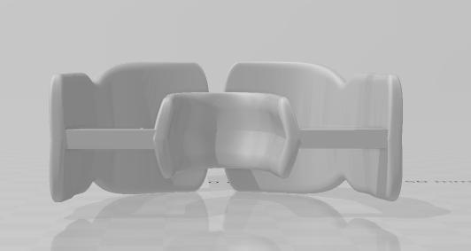 Porte empreinte dentaire