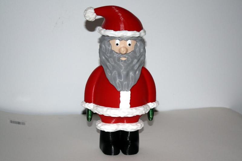 Large Scale Multi Piece Santa Claus