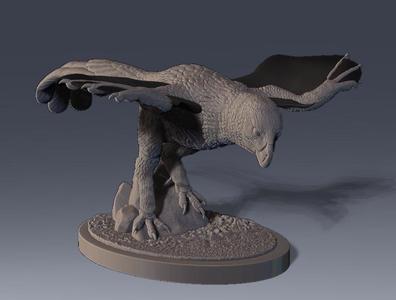 Ambopteryx Sculpture