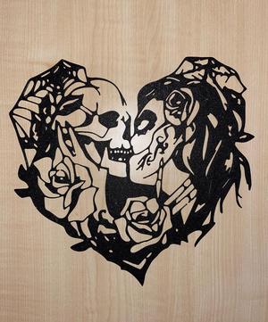 Wall Decoration Gothic Skull