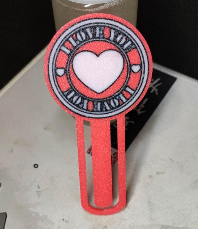 Vegas Valentine Bookmark