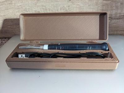 usb soldering iron box
