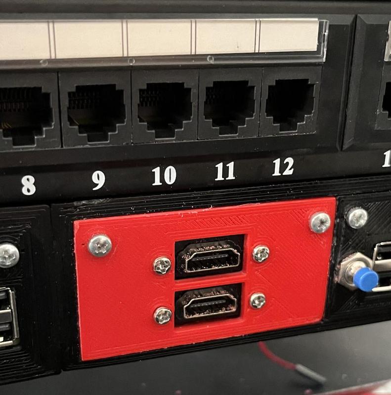 1U Rack HDMI port - REMIX