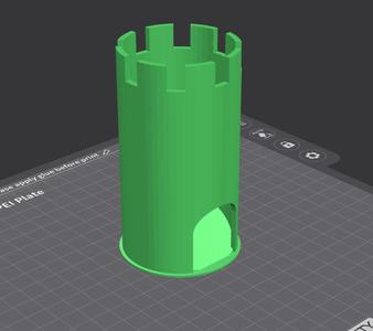 Tower Dice - No support!