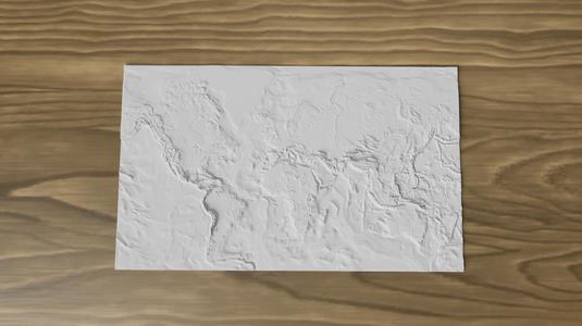 World Topographic Map Tiles