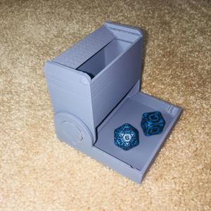 Folding Compact Dice Tower