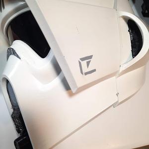 Scout Trooper Helmet Decal Template
