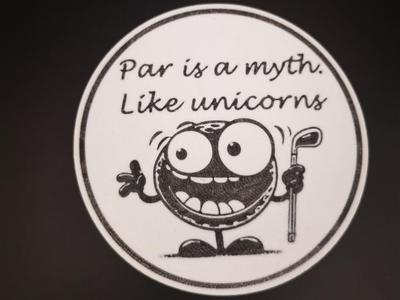 Par is a myth. Like unicorns - Coaster