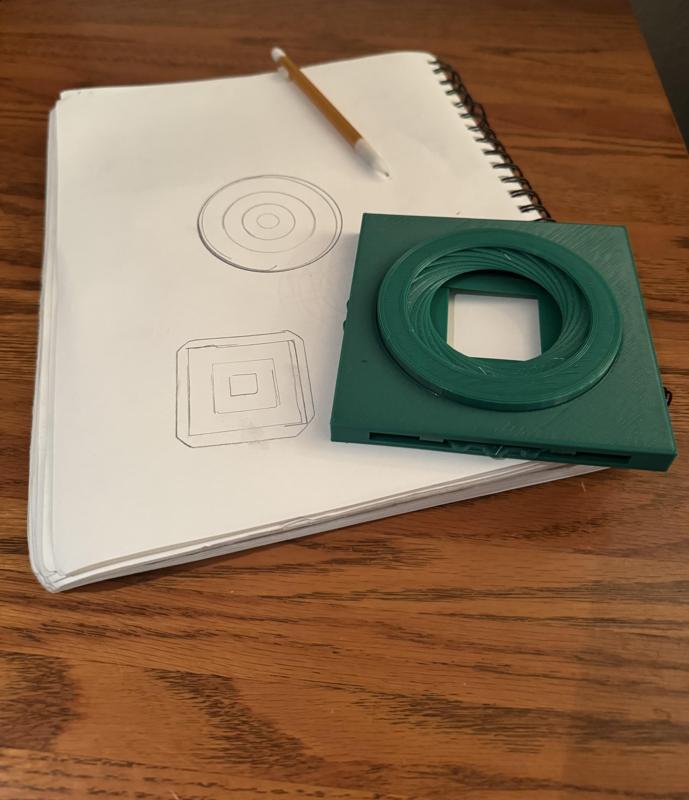 Circle and Square Stencil (aperture)
