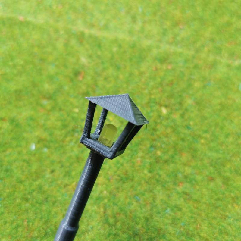 Park lantern for mock-up