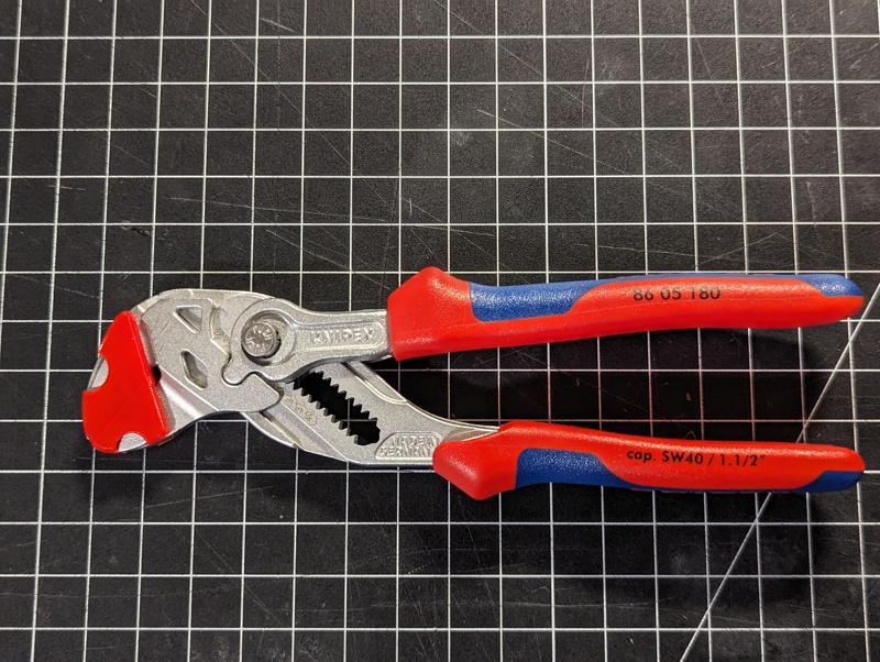 Soft Jaws for Knipex 180mm Pliers Wrench 86-XX-180