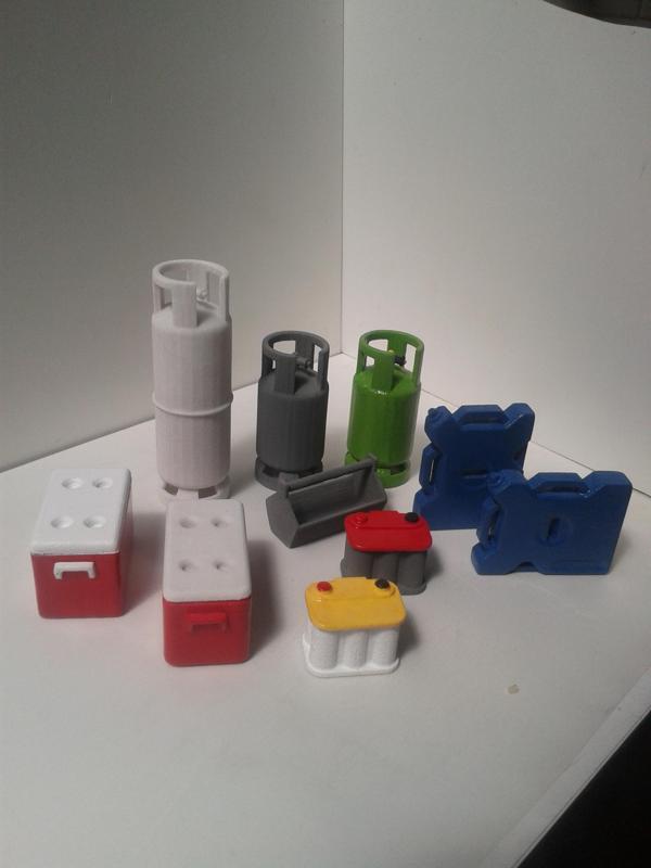 1/10 Scale LPG gas tank M1