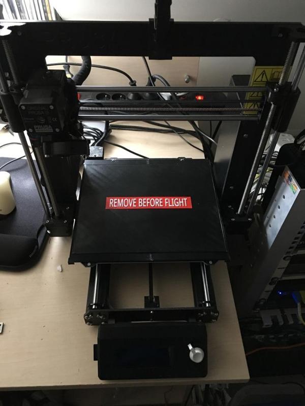 Prusa i3 Steel Sheet cover