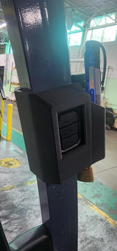 Genie Door Opener Lockbox/Mount for Toyota Forklifts