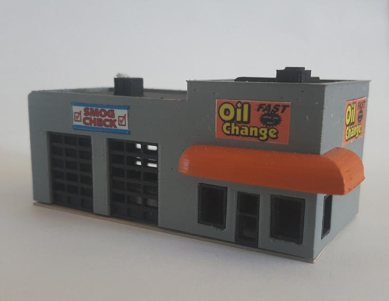 N-Scale Quick Lube