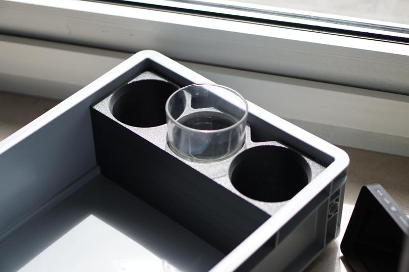 Flaschenhalter 80mm für Eurobox