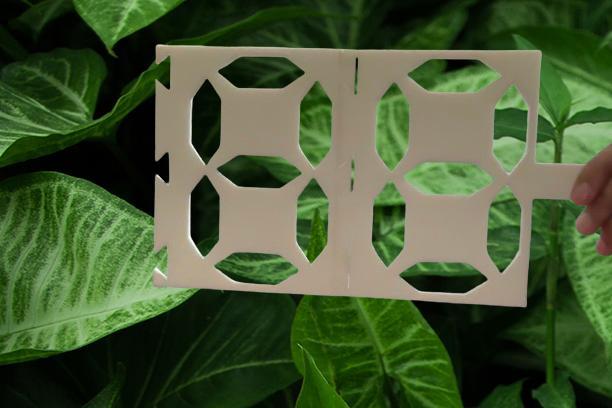 Digital number stencil