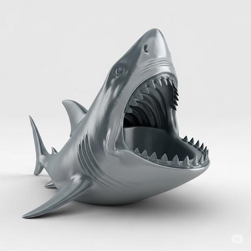PENCIL HOLDER - PEN - SHARK