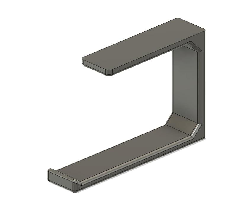 Under Desk Keyboard Mount Hanger