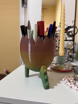 Dino Egg Pen holder
