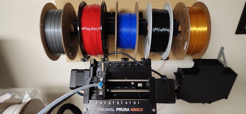 MMU3 Wall Mount Spool Holder