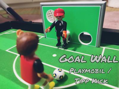 Goal Wall / Torwand Playmobil Tipp Kick