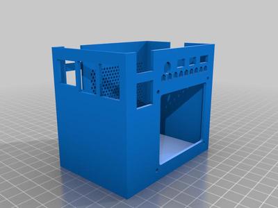 Minimalistic Case for Raspberry Pi 4 (fits Ice Tower cooler)