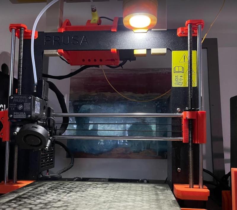 Prusa MK3S Printer Light Clip-On