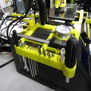 Creality CR-10 Mini combination of Toolholder and SD card