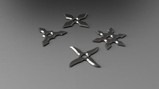 Throwing stars set